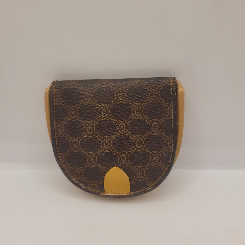 CELINE Macadam Logo Pattern Coin Case